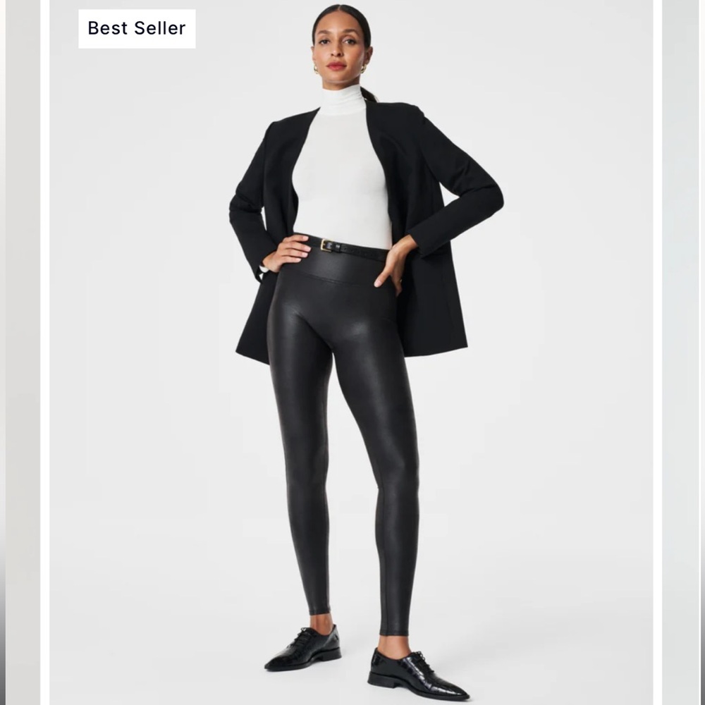 Spanx faux leather legging